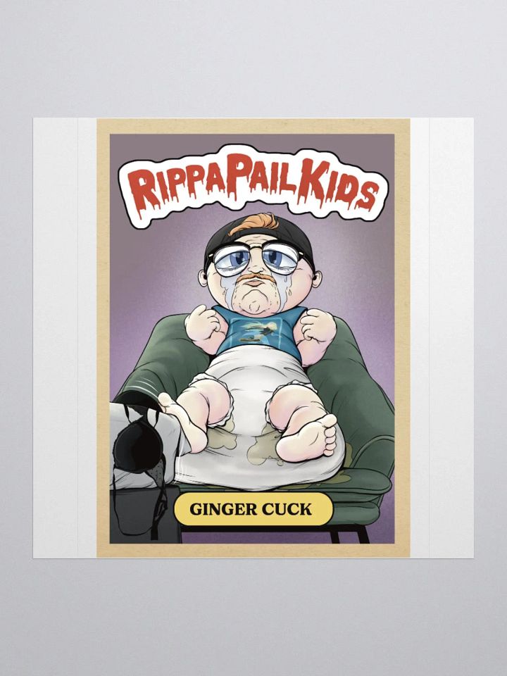 RippaPail Kids Ginger Cuck Sticker product image (1)
