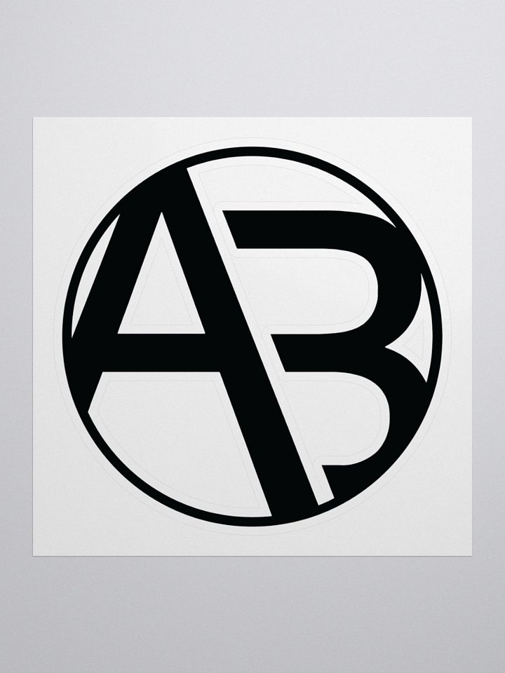 AB Logo Sticker product image (2)