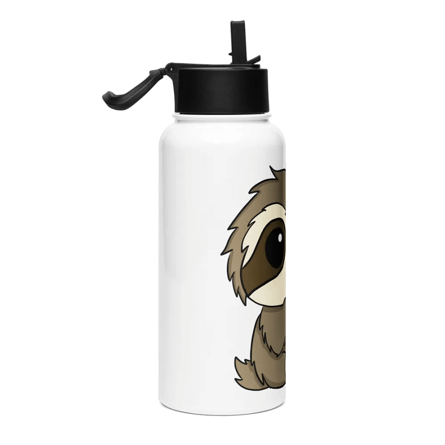 Stainless Steel Water bottle With Straw - Point product image (4)