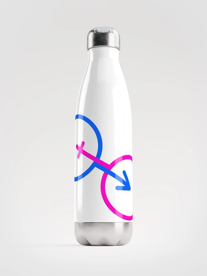 Male And Female Traditional Connection Stainless Steel Water Bottle product image (1)