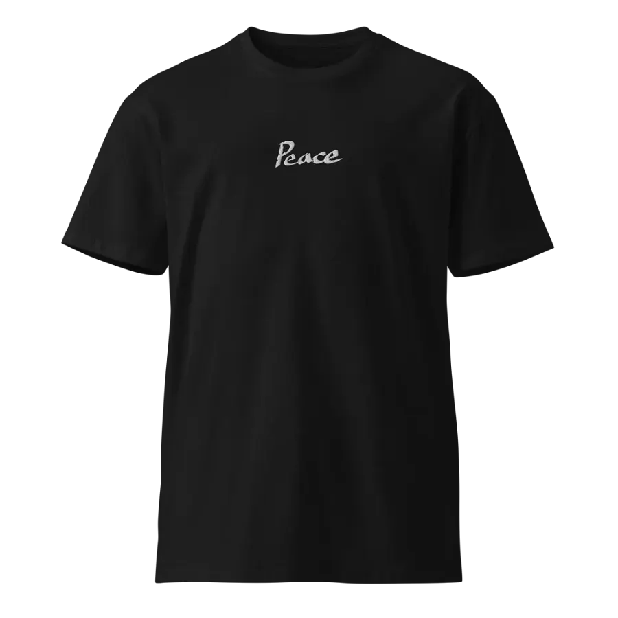 Peace - T Shirt - Dark Mode product image (1)