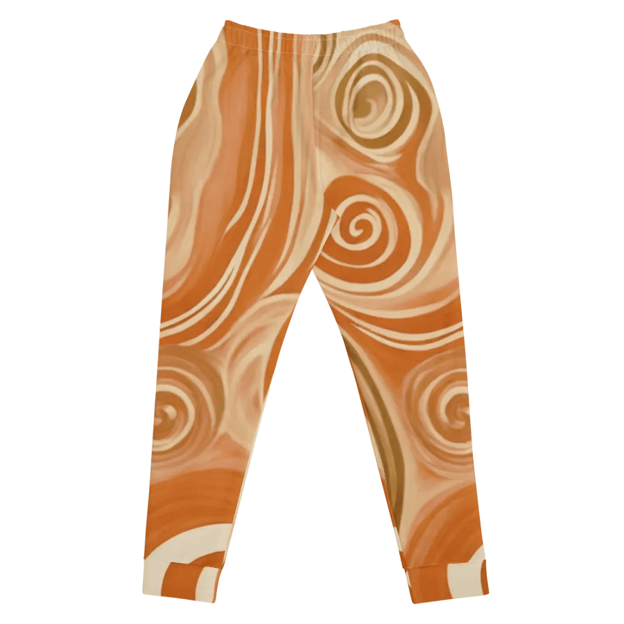 Funky Latte Liquid Tie-Dye Women's Joggers product image (8)