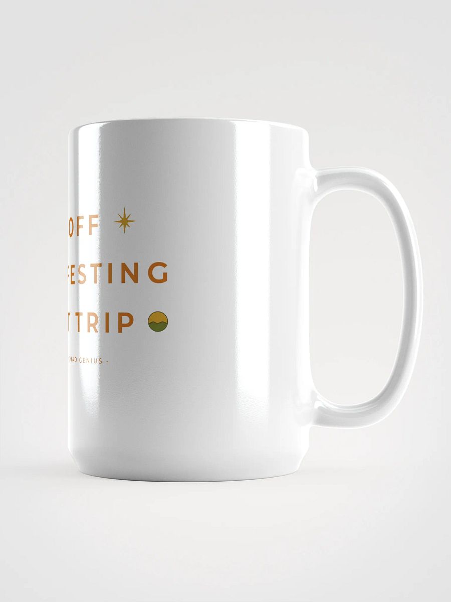 "Buzz Off - I'm Manifesting My Next Trip" - Travel Quotes Mug product image (3)