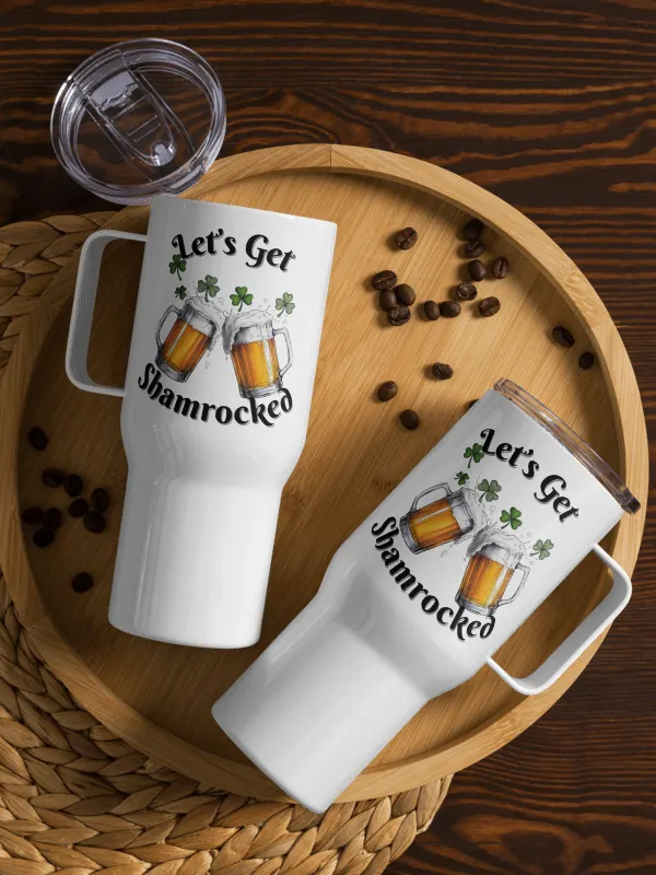 Let's Get Shamrocked Travel Mug product image (2)