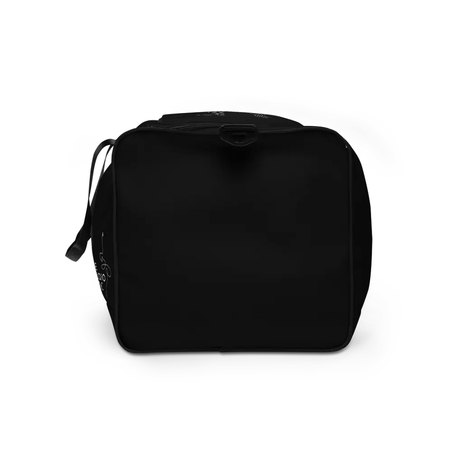 Large Dance Bag | Black with White Logo and Quote product image (9)