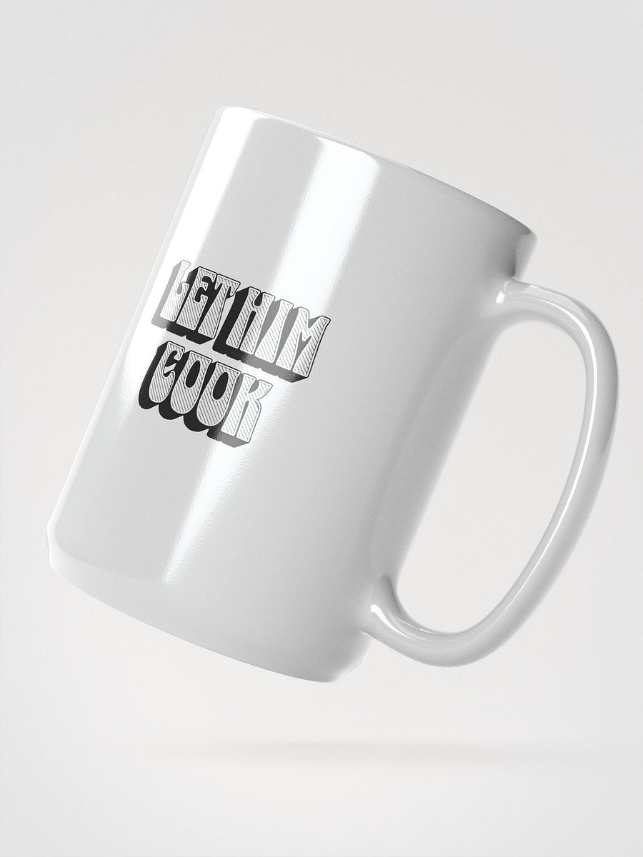Let Him Cook White Glossy Mug product image (2)