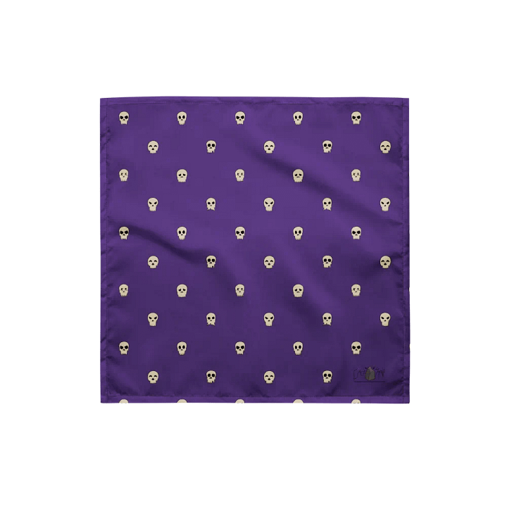 Skully Bandana (Purple) product image (1)