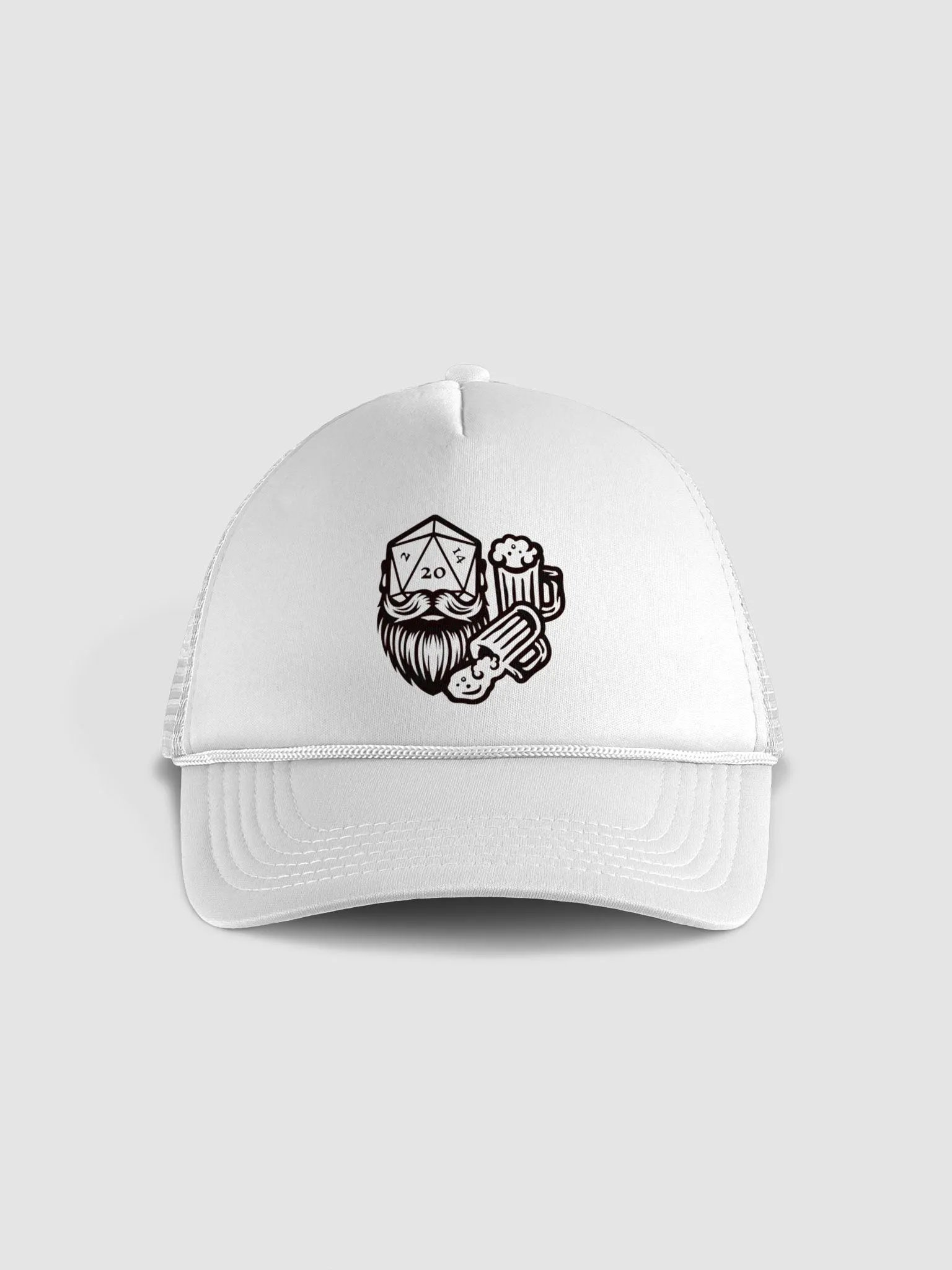 Bros black logo w/ mugs trucker hat product image (1)