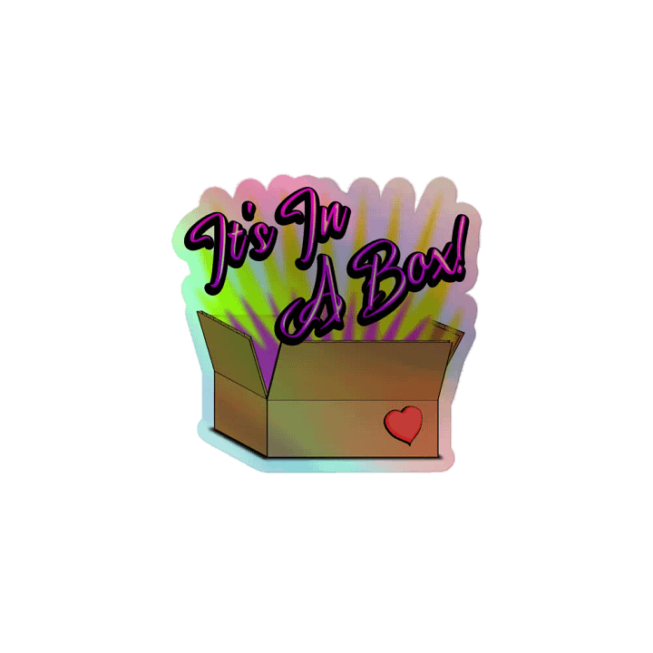 Vella It's in a Box Holo Sticker product image (1)