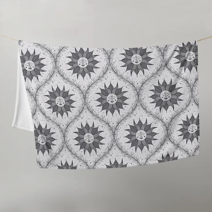 Mystic Suns and Leaves Blanket product image (9)