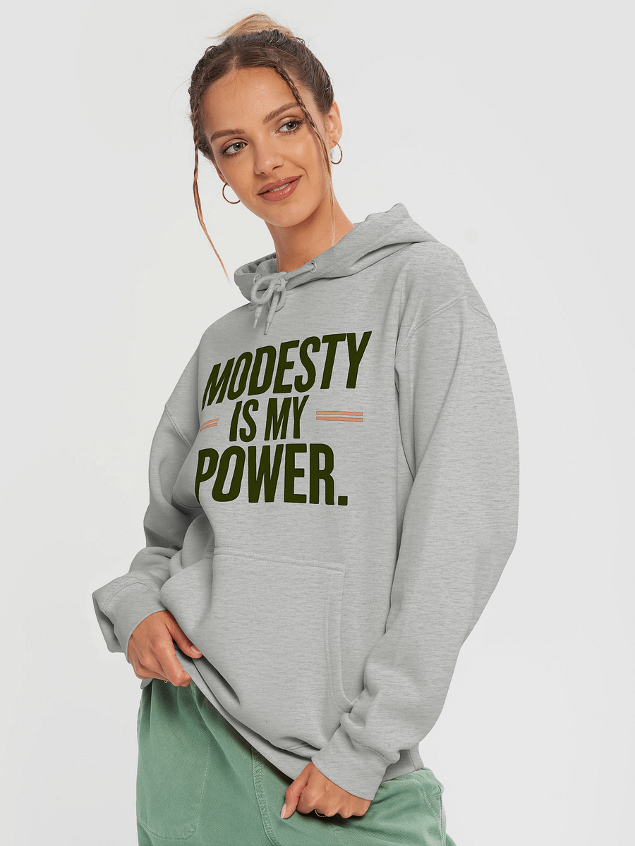 Modesty Power Hoodie, Bold Statement Gift, Empowering Fashion product image (4)