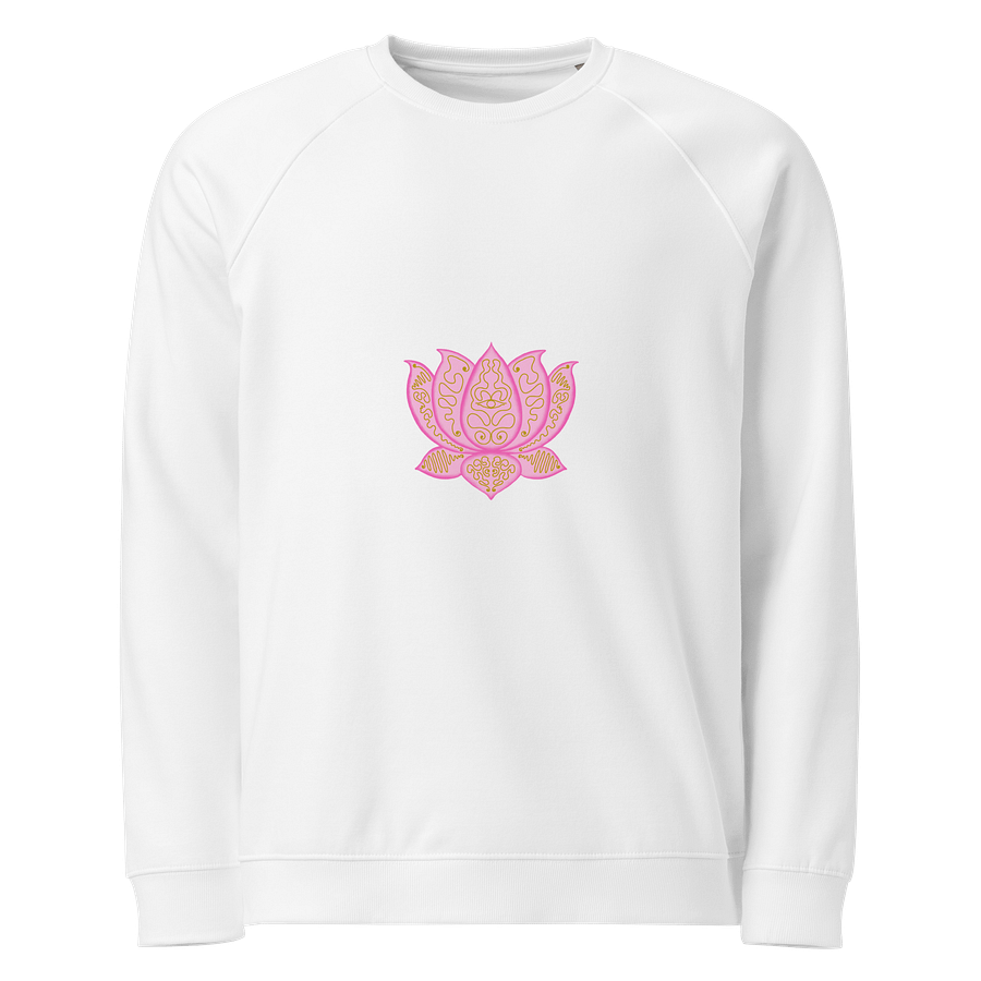 Lotus Blossom Gold Patterned Sweatshirt product image (1)