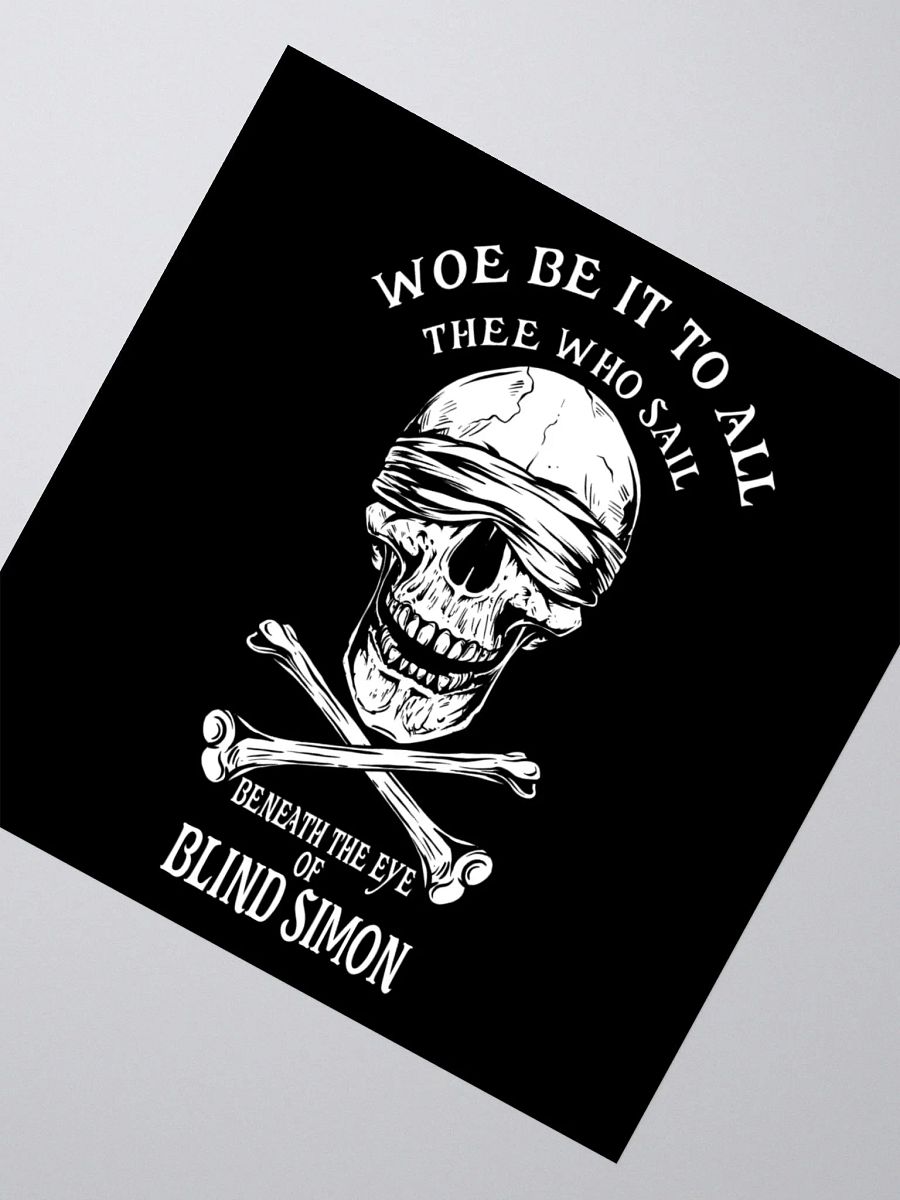 Blue Infinity - Blind Simon Sticker product image (3)