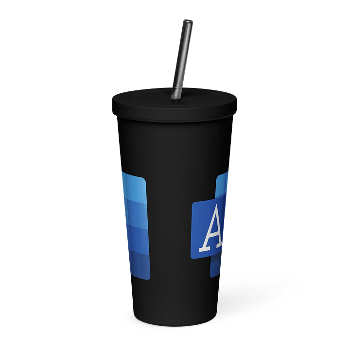 "MS Amai" Insulated Tumbler w/Straw product image (2)