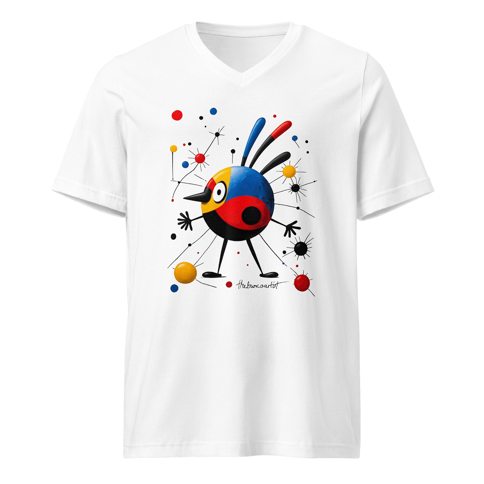 Bella+Canvas Short Sleeve V-Neck Jersey T-Shirt product image (1)