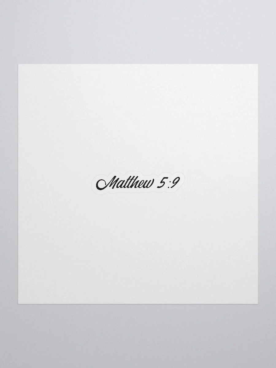 Bible Verse Matthew 5:9 product image (1)