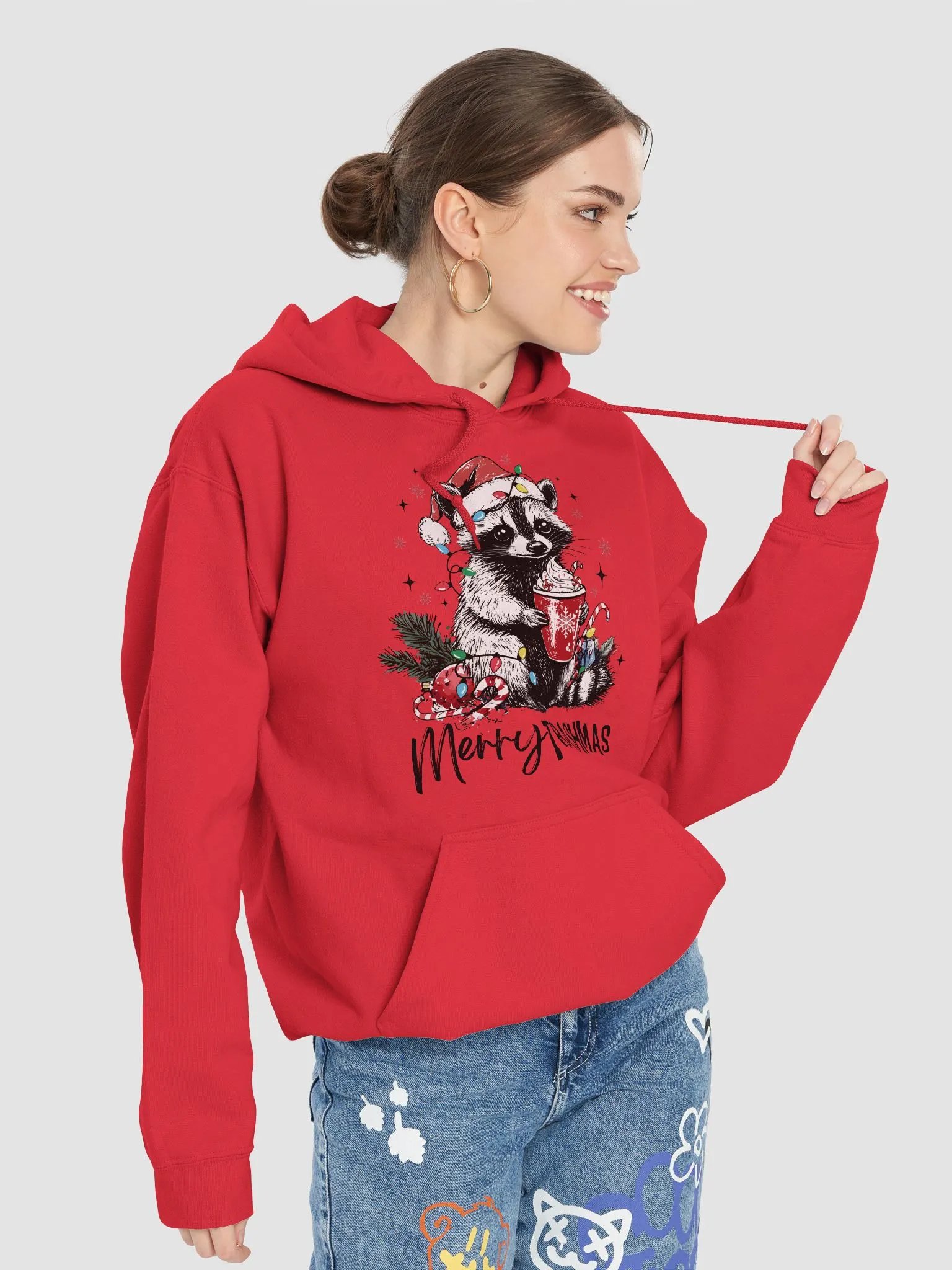 Merry trashmas Hoodie product image (7)