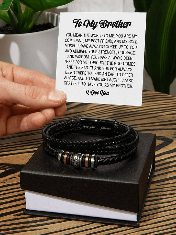 Brother Forever Bracelet - You Mean The World To Me product image (2)
