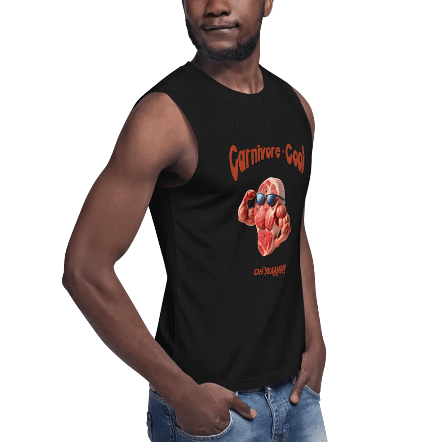 Carnivore-Cool - Black Muscle Tank product image (3)