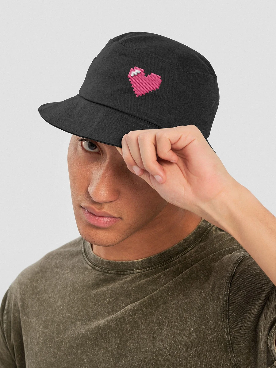 Pixel Heart Bucket Hat product image (7)