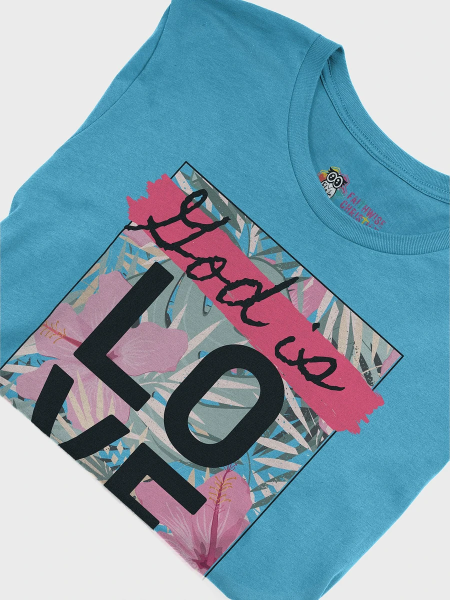 God Is Love Tropical Flowers T-Shirt product image (22)