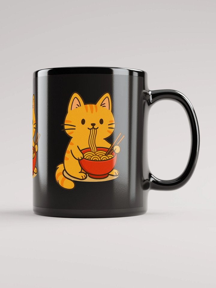 Noodly Naps Black Mug product image (2)