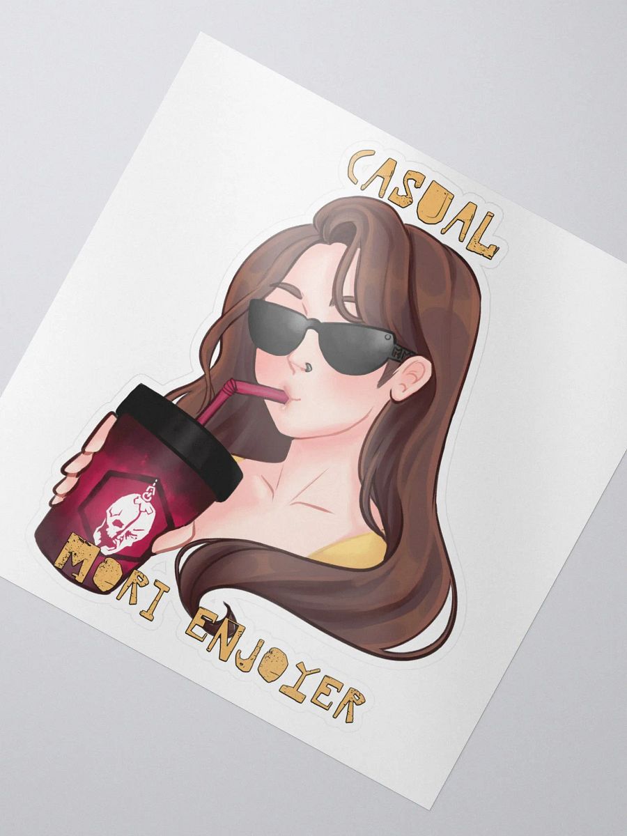 Casual Mori Enjoyer Sticker product image (2)