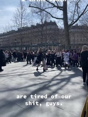 #womenempowerment #stopsexualviolence I walked down to La Republique because I wanted to see a protest done right. I was not disappointed. 