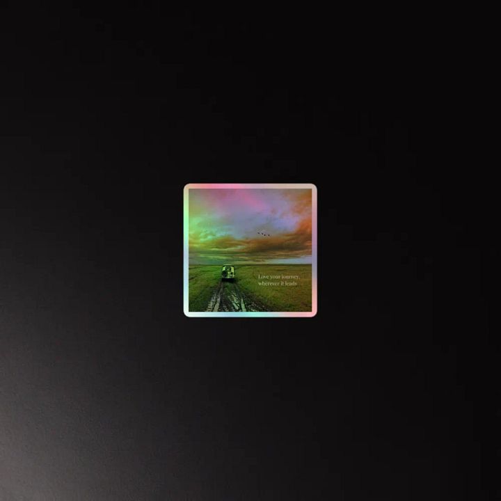 Love Your Journey Holographic Sticker Set product image (4)