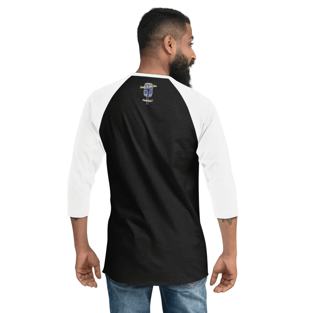 Geeky Conversations Baseball Tee - Save it for the Podcast Edition product image (6)