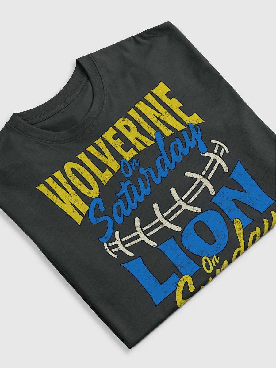 Vintage Wolverine On Saturday Lion On Sunday product image (5)