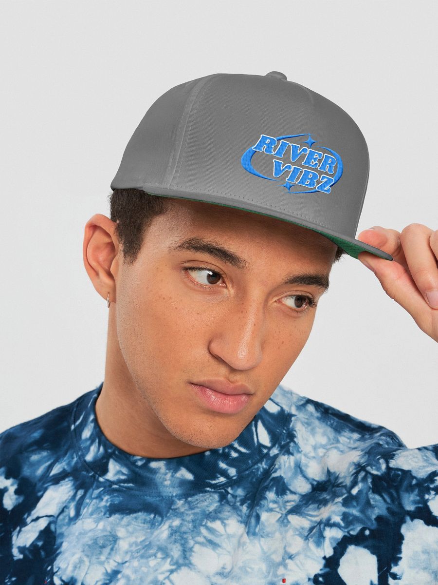 Starry River Vibz Blue Flat Bill Snapback product image (5)