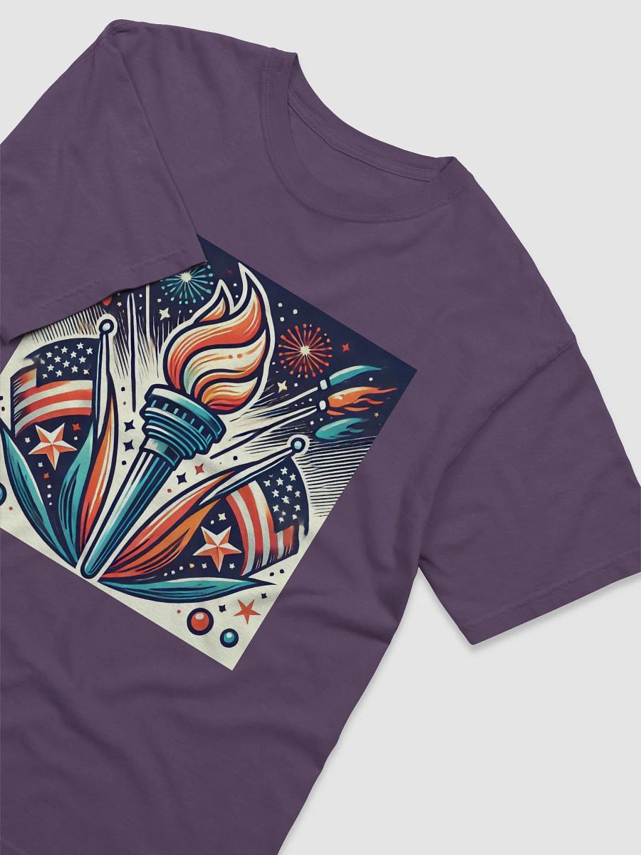 Freedom's Flame Patriotic T-Shirt product image (35)