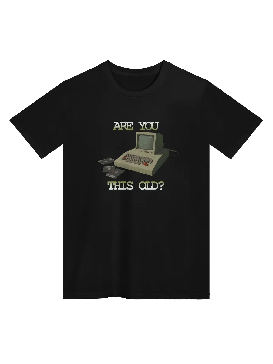 Retro-Tech Nostalgia Unisex Tee product image (4)
