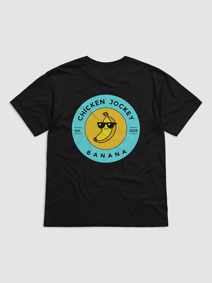 Chicken Jockey Banana Tee - Black/White product image (3)