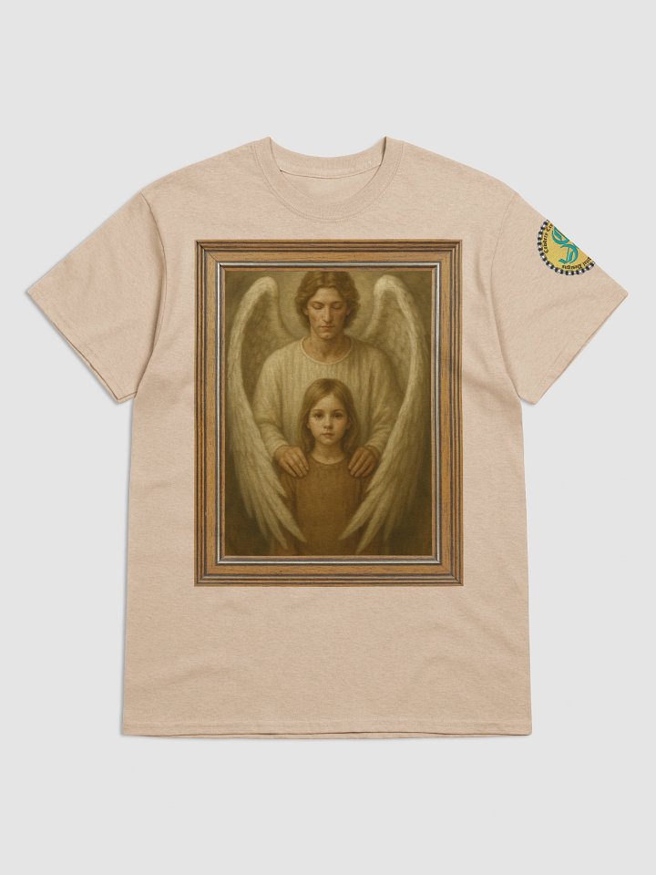 Angels Watch Over Them (Female) Gildan Heavyweight T-Shirt Colors (3) product image (1)