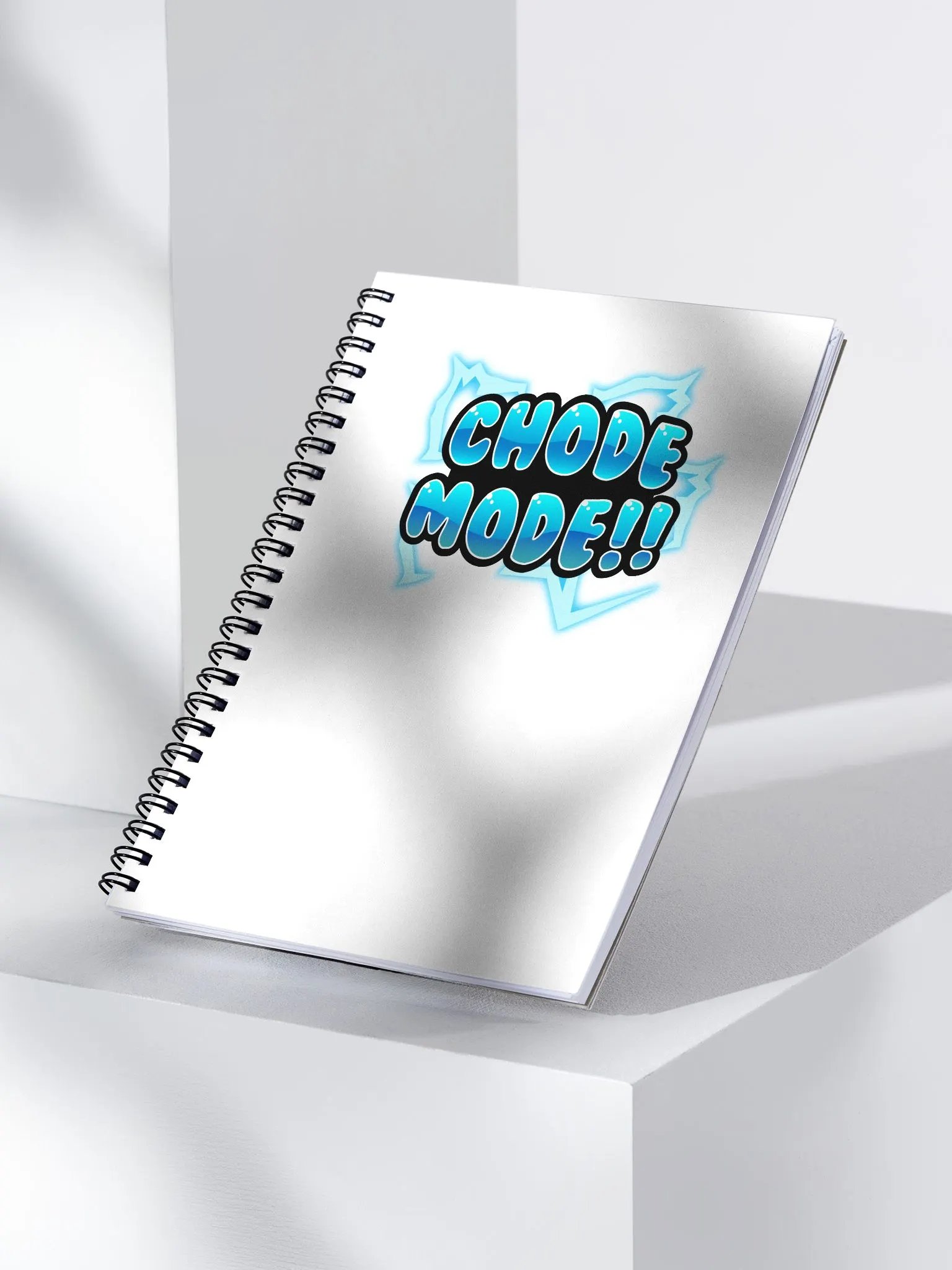 "Chode Mode" Notebook - Blue product image (3)