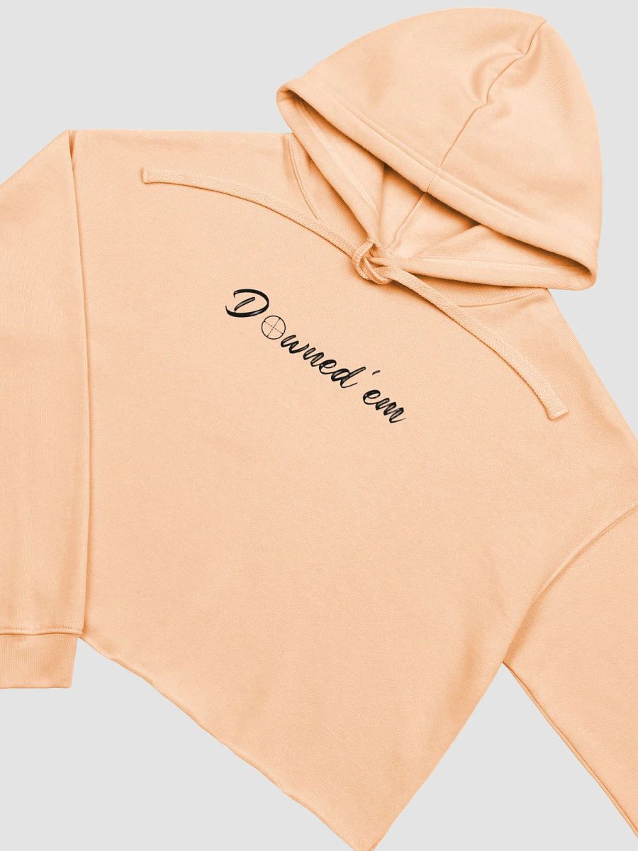 Downed 'em cropped hoodie product image (9)