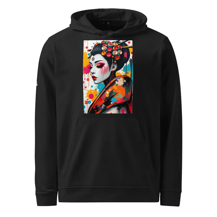 Colorful Tears Graffiti Hoodie product image (1)