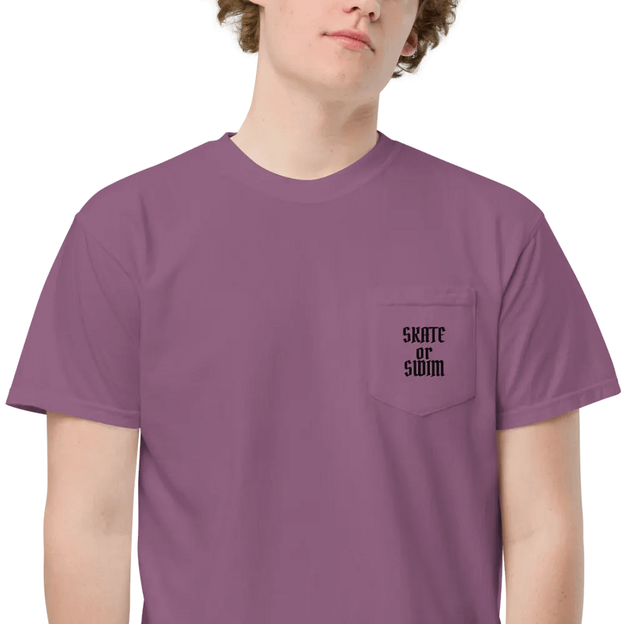 Skate or Swim Pocket T product image (4)