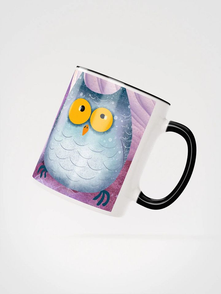 Silly Owl Trio Ceramic Accent Mug product image (22)