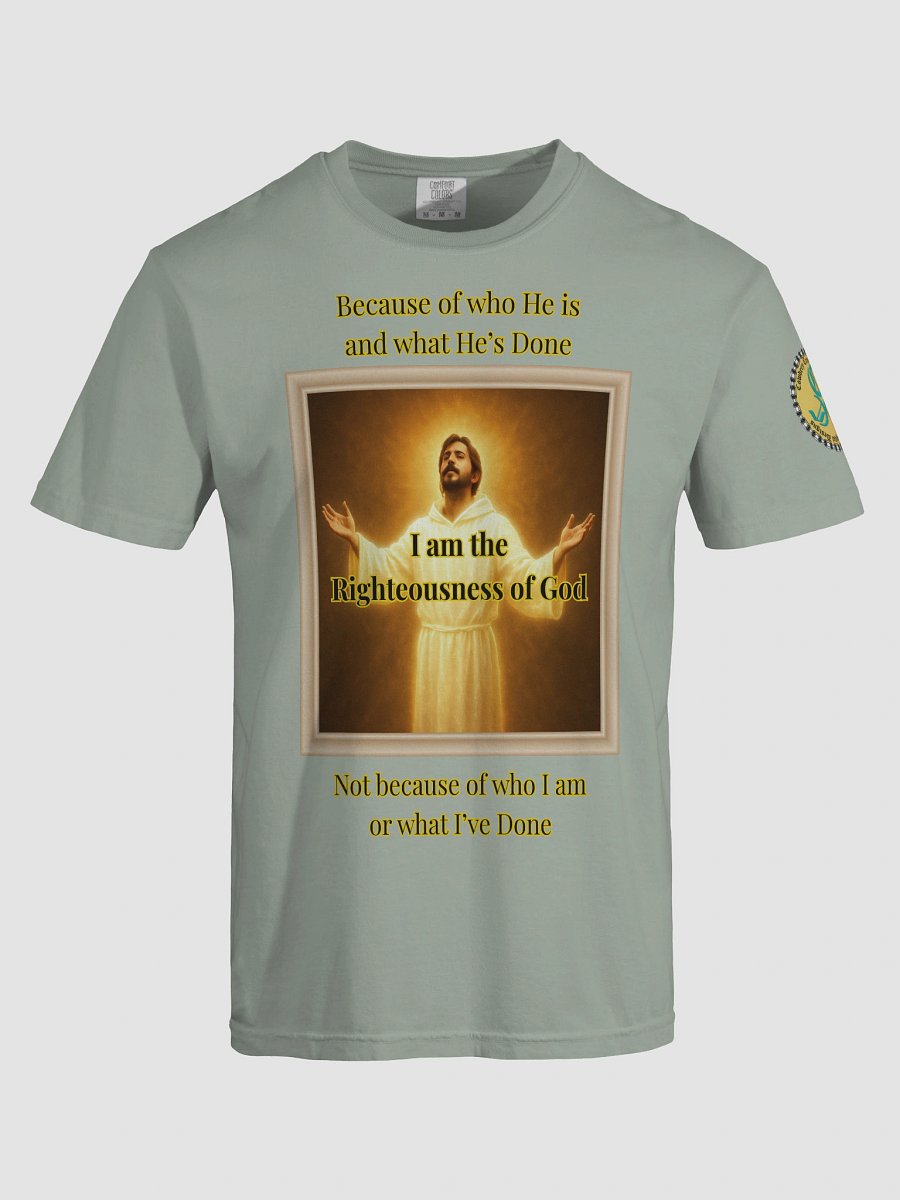 I am the Righteousness of God (Male) Comfort Colors Garment-Dyed Heavyweight T-Shirt Colors (4) product image (7)