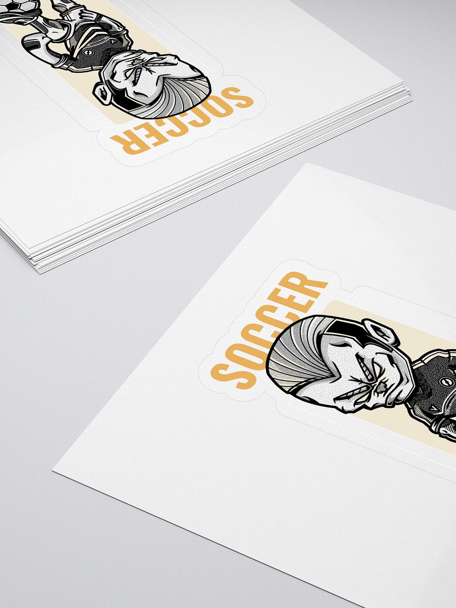 Soccer Star Kiss Cut Stickers product image (4)
