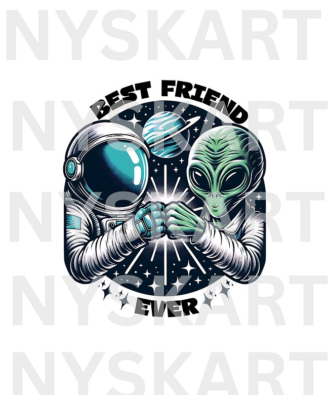 Vintage Best Friend Ever
