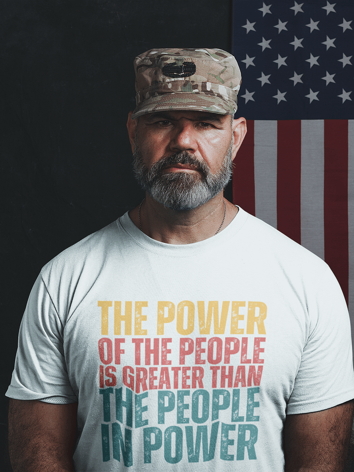 Power of the People Protest T-Shirt - Being Liberal product image (1)