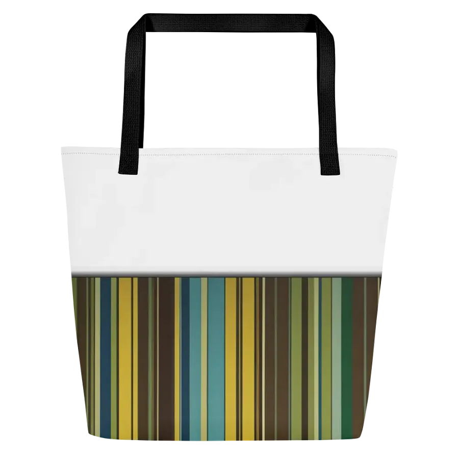Harmony Stripes Large Tote Bag product image (3)
