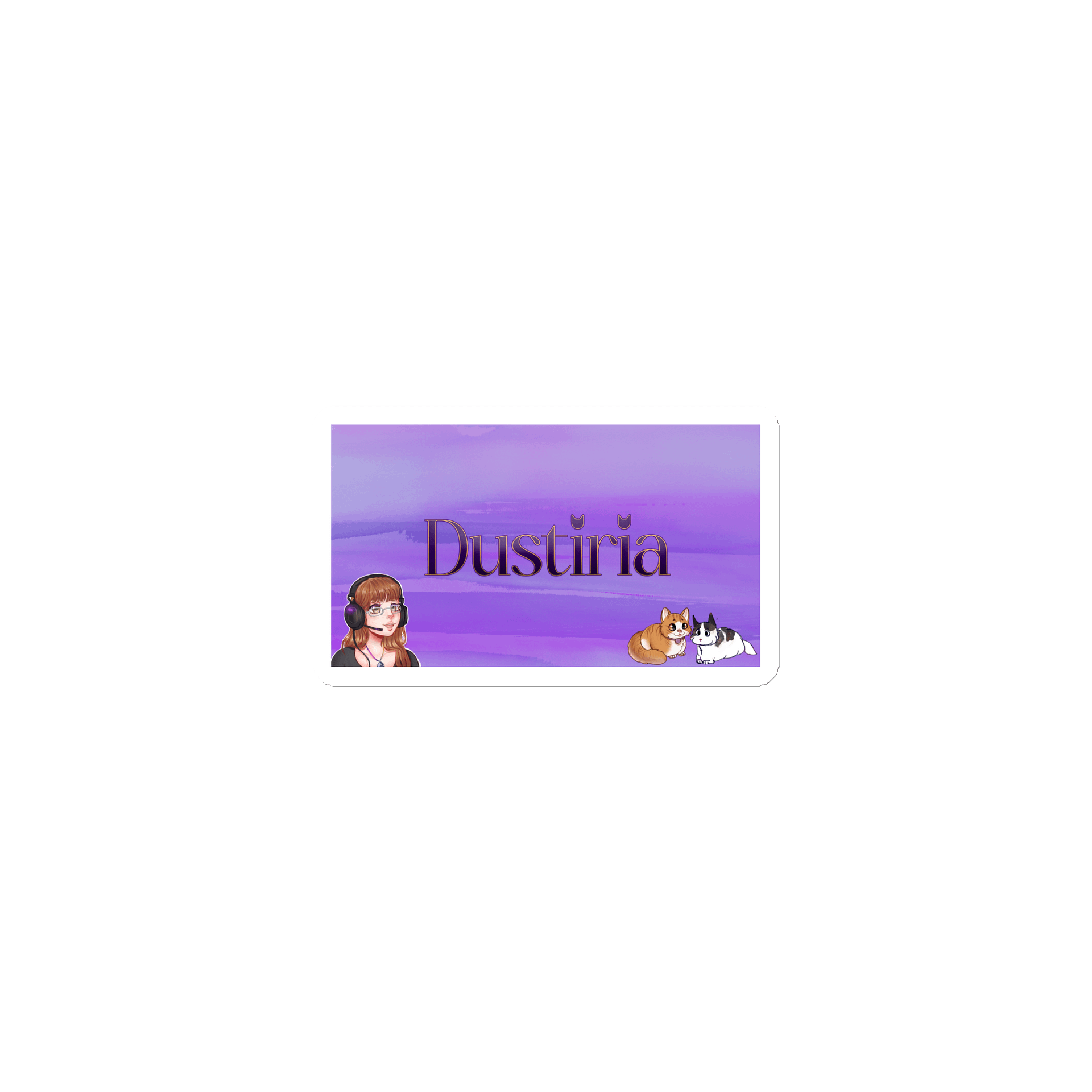 Dustiria Logo Magnet product image (1)