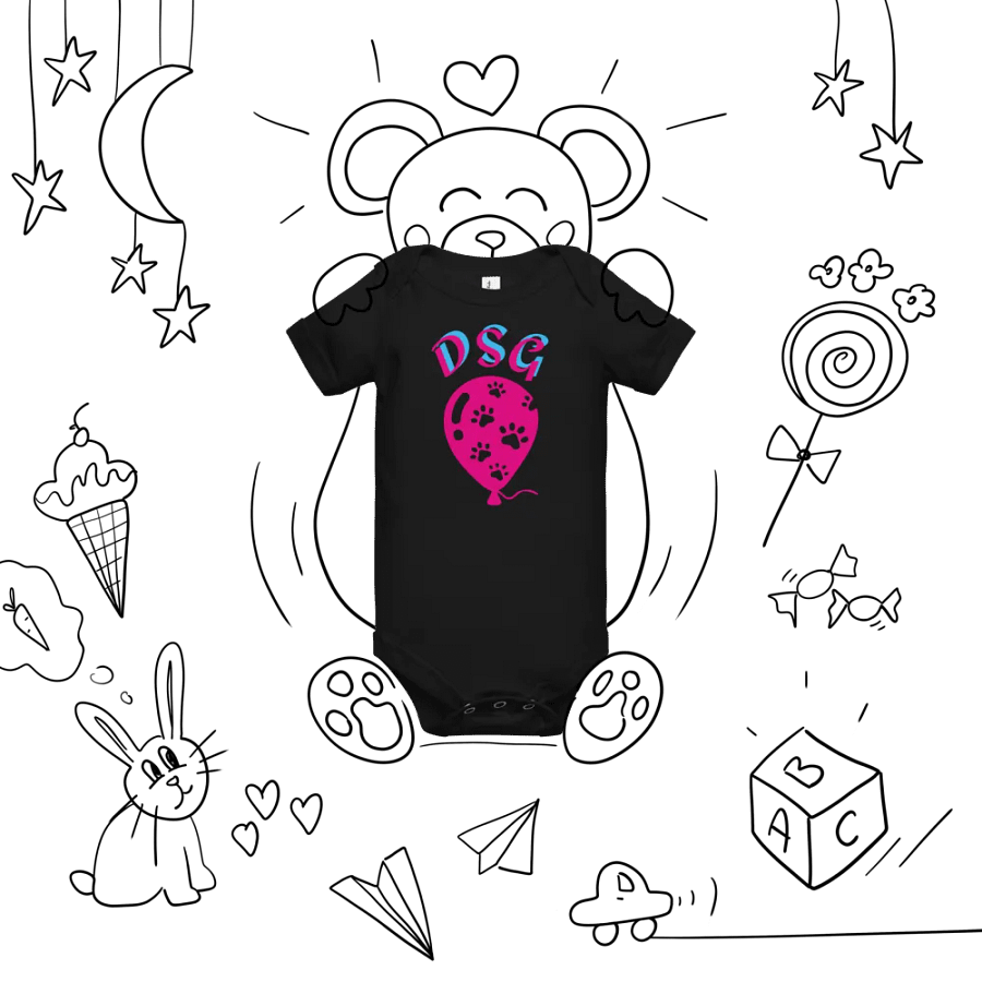 Ultra-Soft Baby Short Sleeve Onesie product image (5)