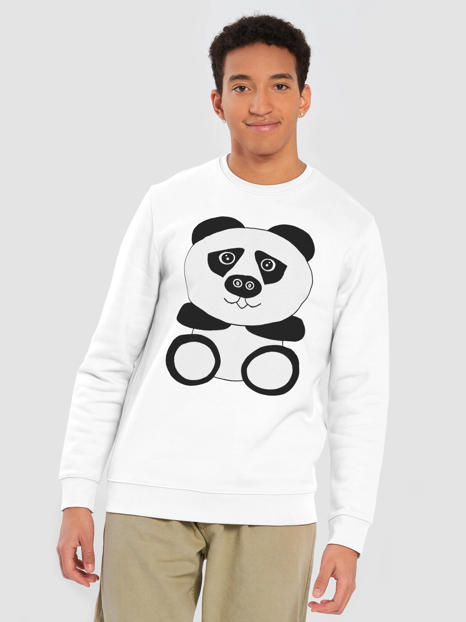 Panda Play Unisex Eco Sweatshirt product image (13)