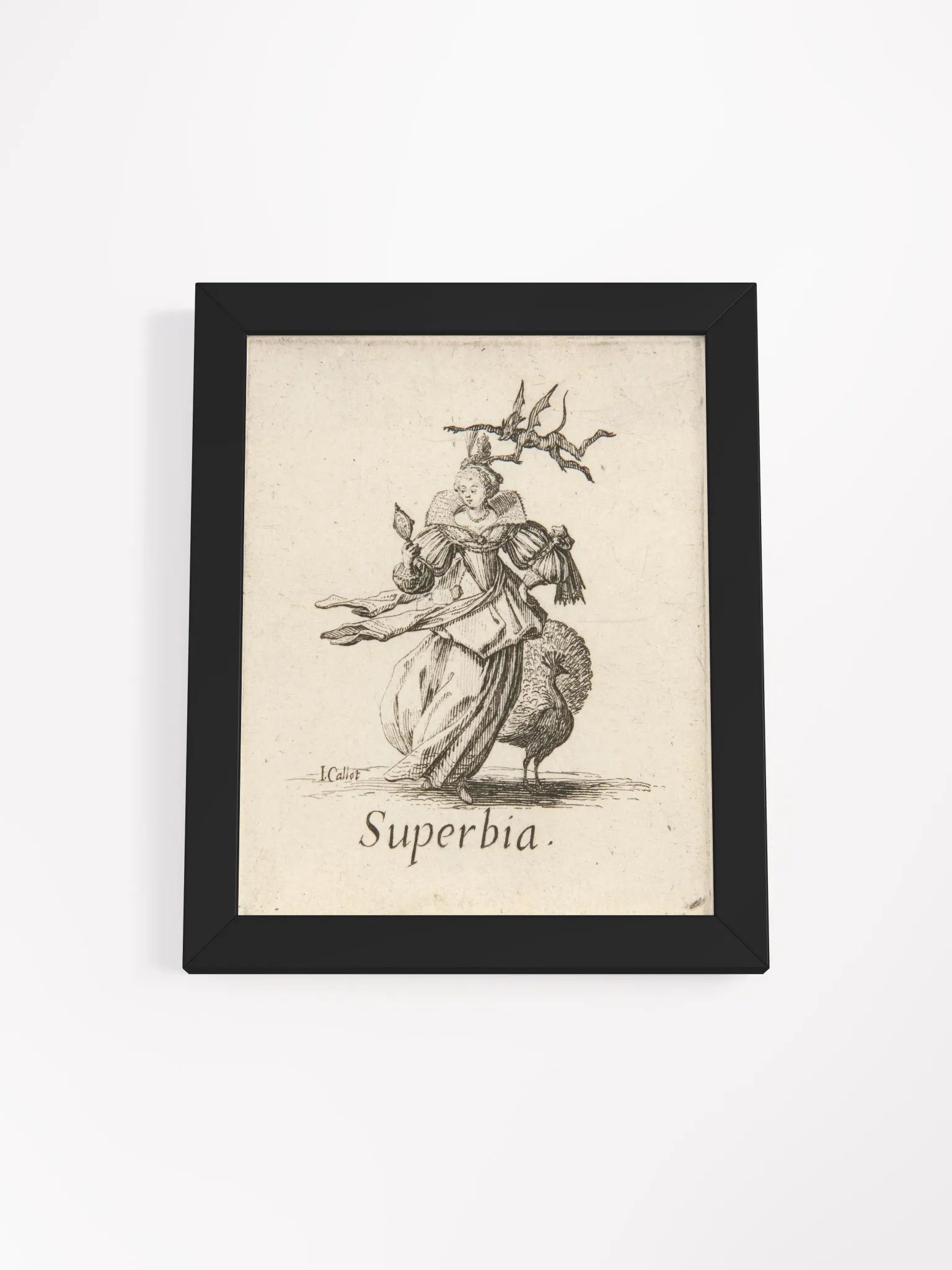 Deadly Sin: Pride ❖ Framed Print product image (2)